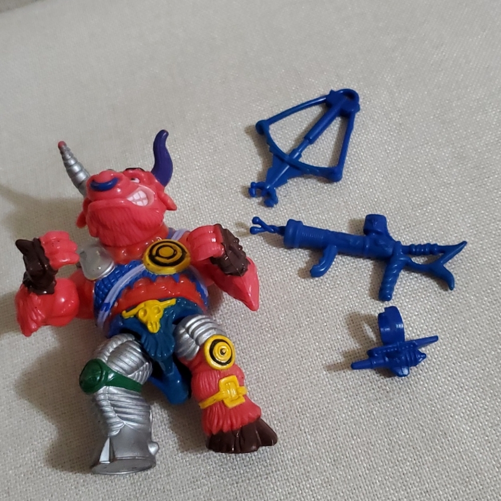 ⭐️VINTAGE⭐️TMNT 1991 Groundchuck with Guns - Picture 11 of 13